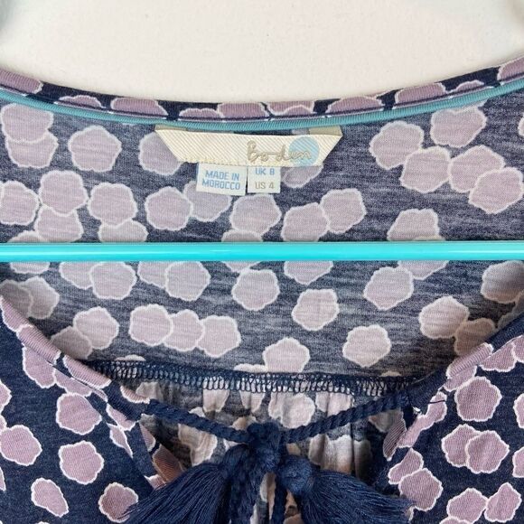 Boden Neck-Tie 3/4 Sleeve Blouse - Picture 6 of 6